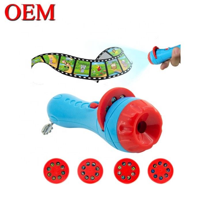 ABS Proyector Patrones juguete Niños OEM plástico lindo pequeño Mini Proyector juguete para niños