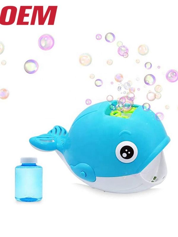 Nuby Bath Octopus Bubble Machine hecho automático fabricante de burbujas con 2 soluciones OEM soplador de burbujas para niños