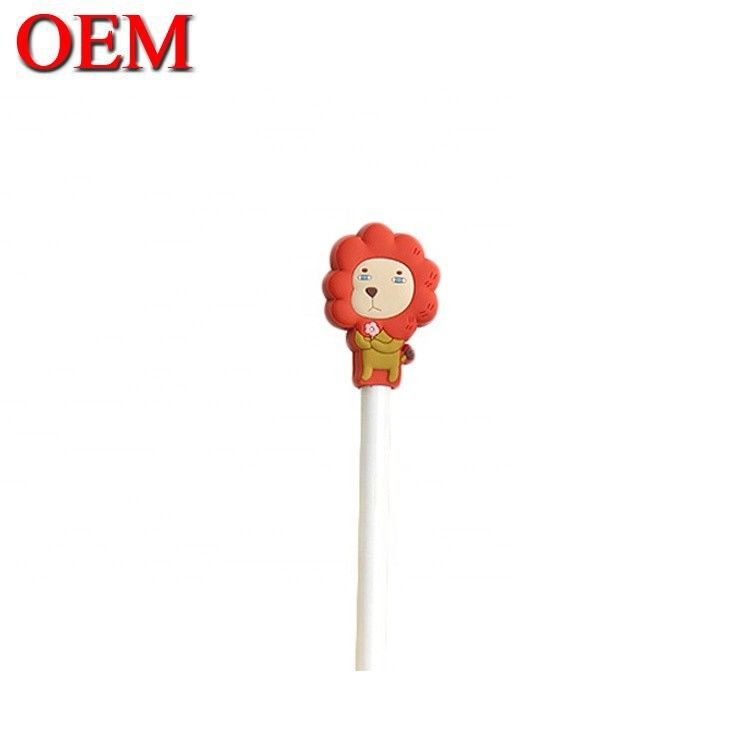 Personalizado Mini Cute USB juguete OEM Cute dibujos animados Cable mordeduras figuras hacer Plsstic cargador de datos de animales mordeduras juguete accesorio