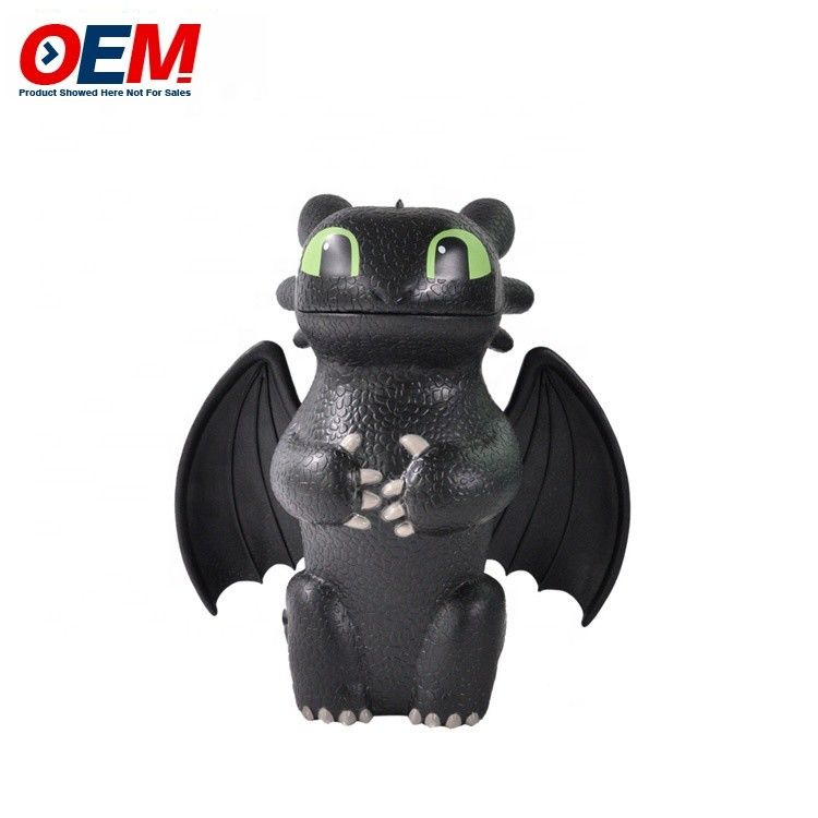 Alturas personalizadas de calidad plástico lindo 3D Disney figura de juguete popcorn cubo