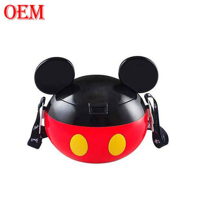 Personalizado Impreso Estrella de Cine Contenedor de palomitas de plástico Concepto OEM Cubo de palomitas de plástico