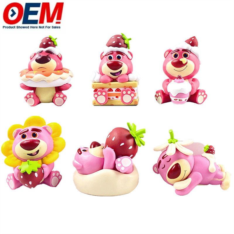 Juguetes de silicona de plástico personalizados OEM 3D personaje de figuras suaves y suaves Juguetes fábrica fabricantes de juguetes