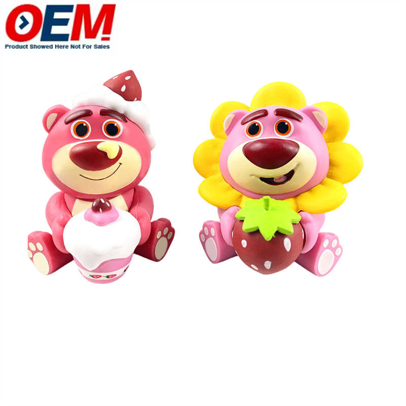 Juguetes de silicona de plástico personalizados OEM 3D personaje de figuras suaves y suaves Juguetes fábrica fabricantes de juguetes
