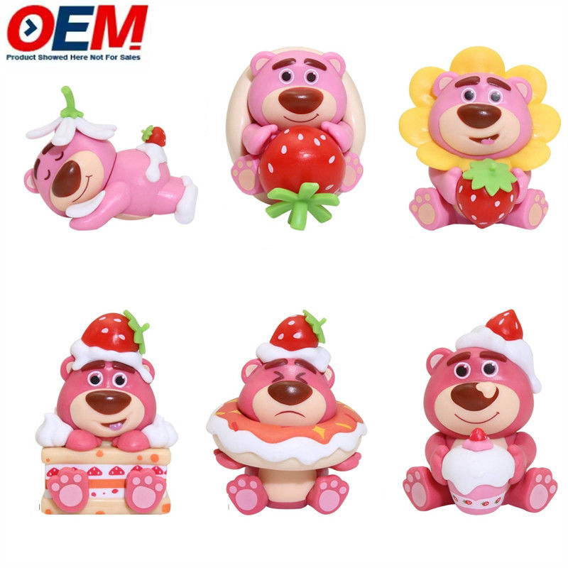 Juguetes de silicona de plástico personalizados OEM 3D personaje de figuras suaves y suaves Juguetes fábrica fabricantes de juguetes