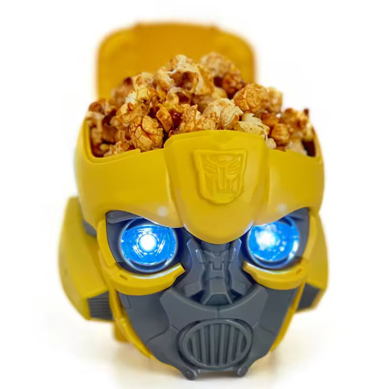 Contenedor de palomitas de maíz personalizado de personajes de dibujos animados de color para bocadillos de cine
