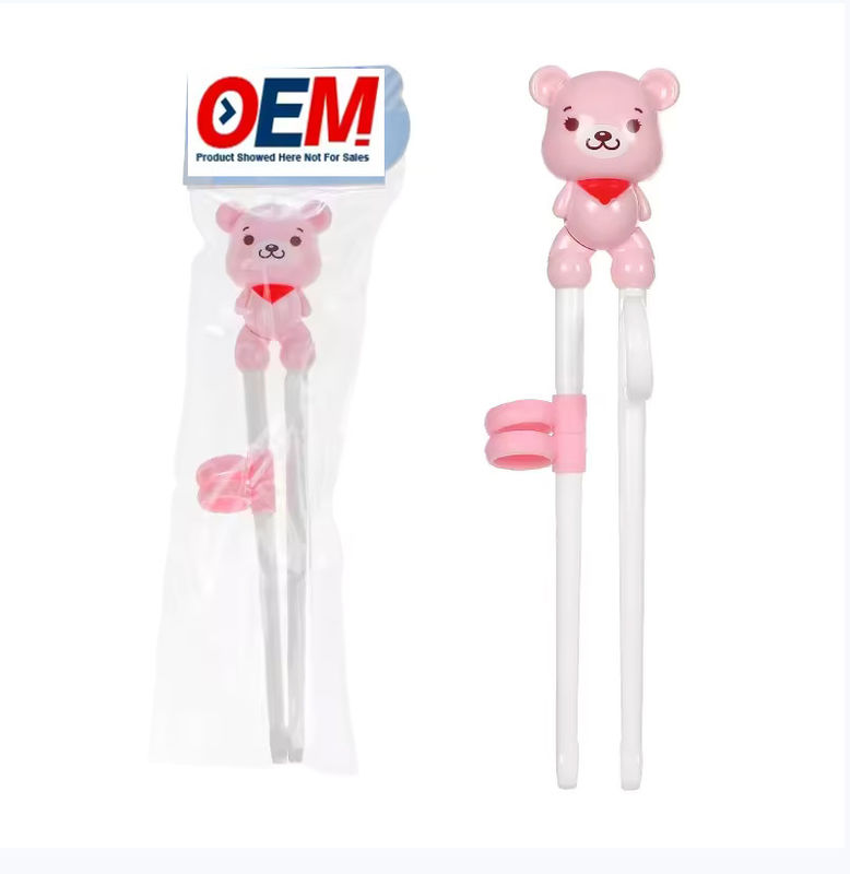 Custom Funny Silicone Kids Children Trainer Washable Reusable Home Learning Baby Cartoon Learning Reusable Training Help