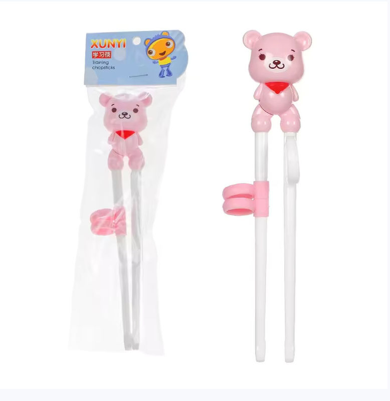 Custom Funny Silicone Kids Children Trainer Washable Reusable Home Learning Baby Cartoon Learning Reusable Training Help