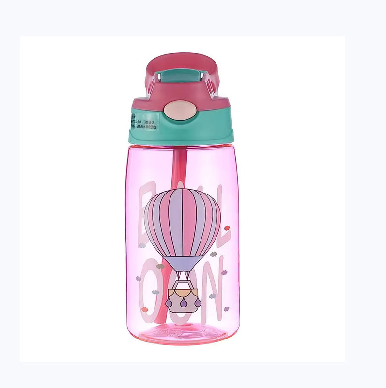 Material de plástico de grado alimenticio seguro no tóxico botella de agua potable para niños bebé