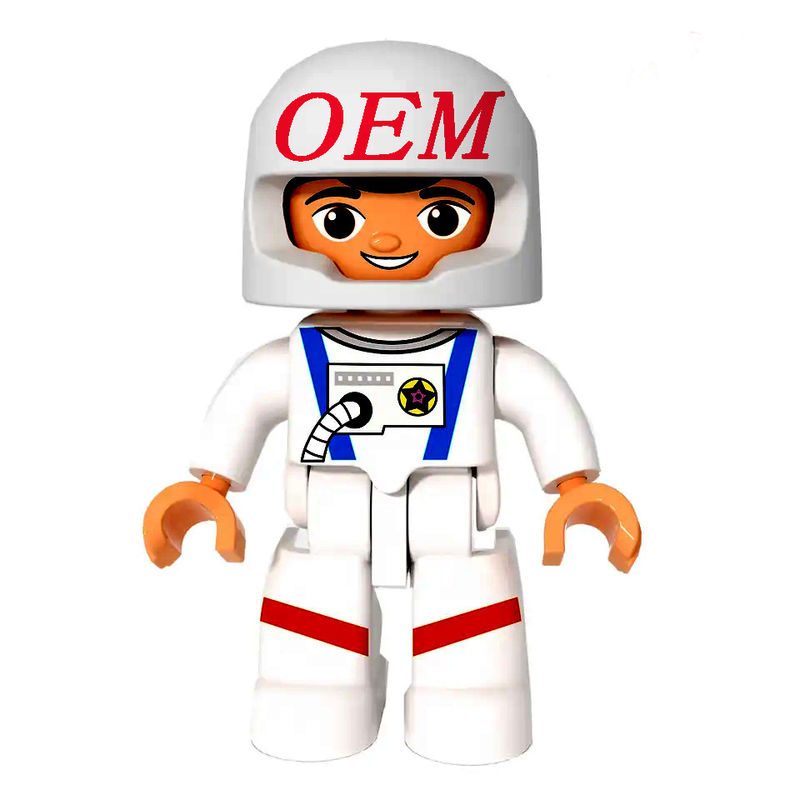 Personaje personalizado del trabajador hombre figura modelo juguetes maestro estudiante policía trabajador de la construcción juego de roles juguetes personalizados