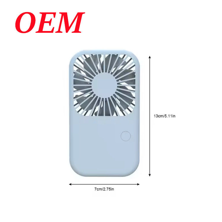 Mini ventilador de bolsillo portátil recargable ventilador de aire de mano eléctrico para uso en oficinas al aire libre