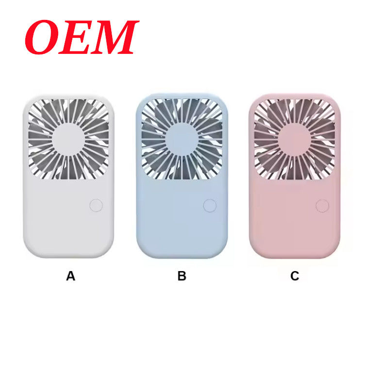 Mini ventilador de bolsillo portátil recargable ventilador de aire de mano eléctrico para uso en oficinas al aire libre