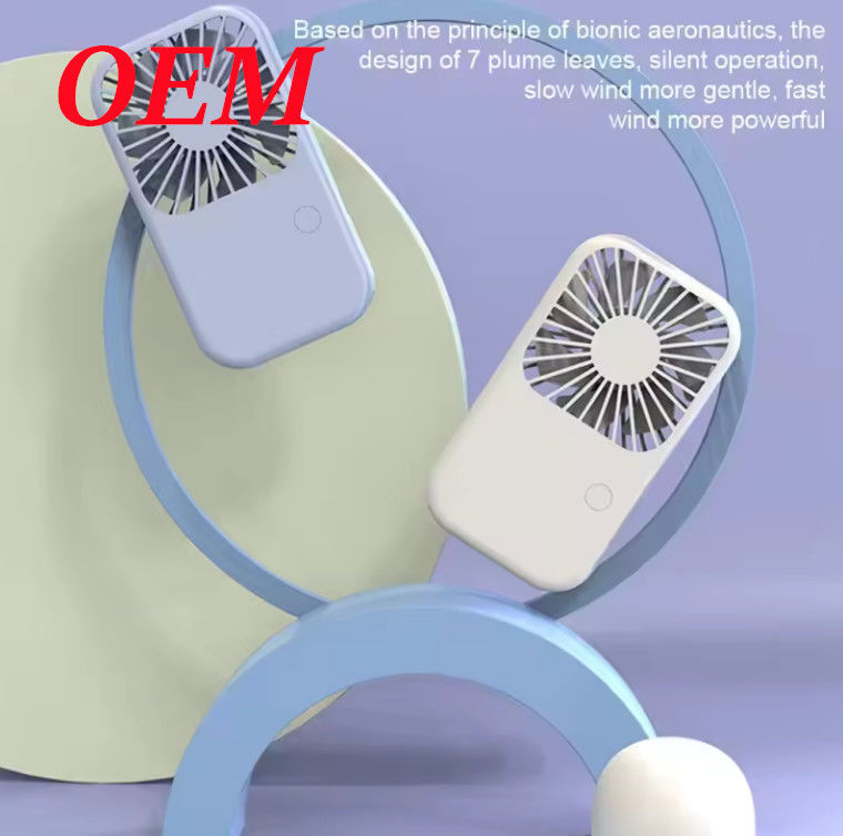 Mini ventilador de bolsillo portátil recargable ventilador de aire de mano eléctrico para uso en oficinas al aire libre