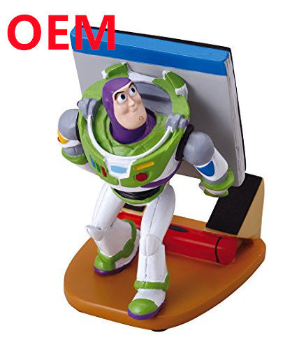 Custom Action Figure Desk Phone Holder Made Cute Cartoon Animal Portable Phone Holder Cartoon Phone Stand