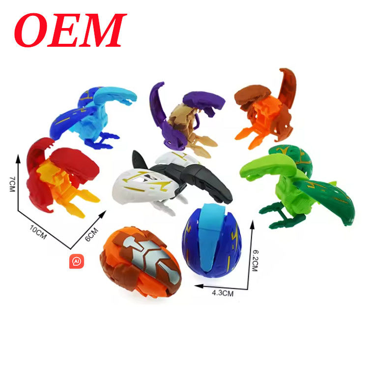 Plastic Deformation Dinosaur Egg  For Dinosaur Head For Kids Early Education Deformed Toys