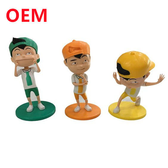 Personalizado 3d juguetes de PVC OEM colección de plástico personajes de anime hacer 10 cm de altura figura chica linda
