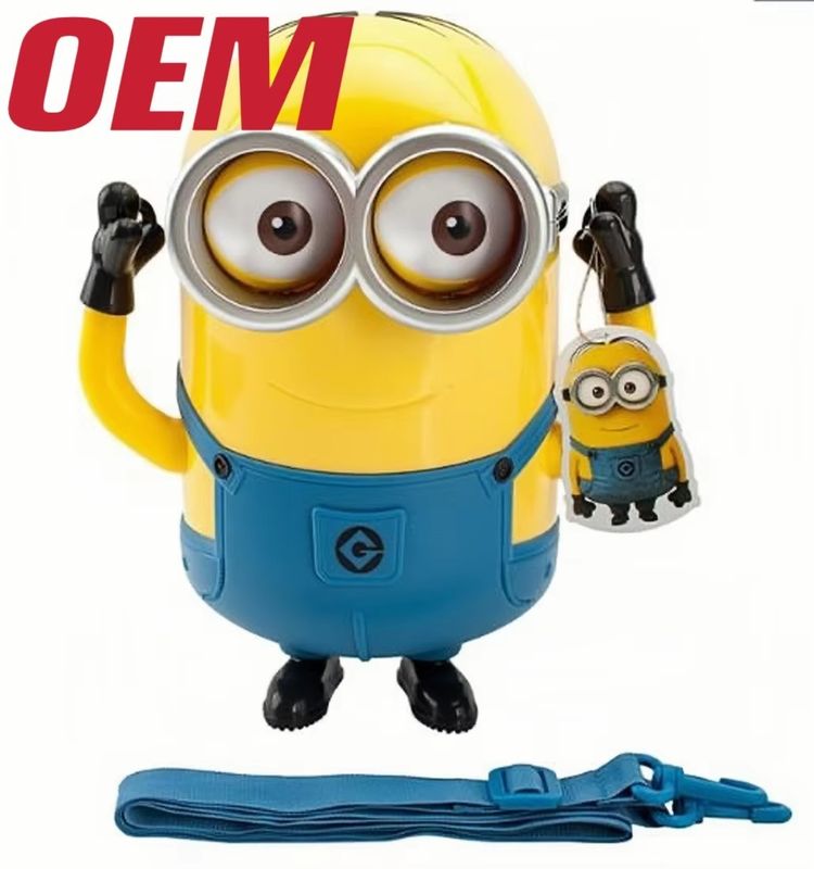 Balde de palomitas de maíz personalizado de personaje de película OEM 60 OZ Balde de palomitas de maíz de plástico de figura