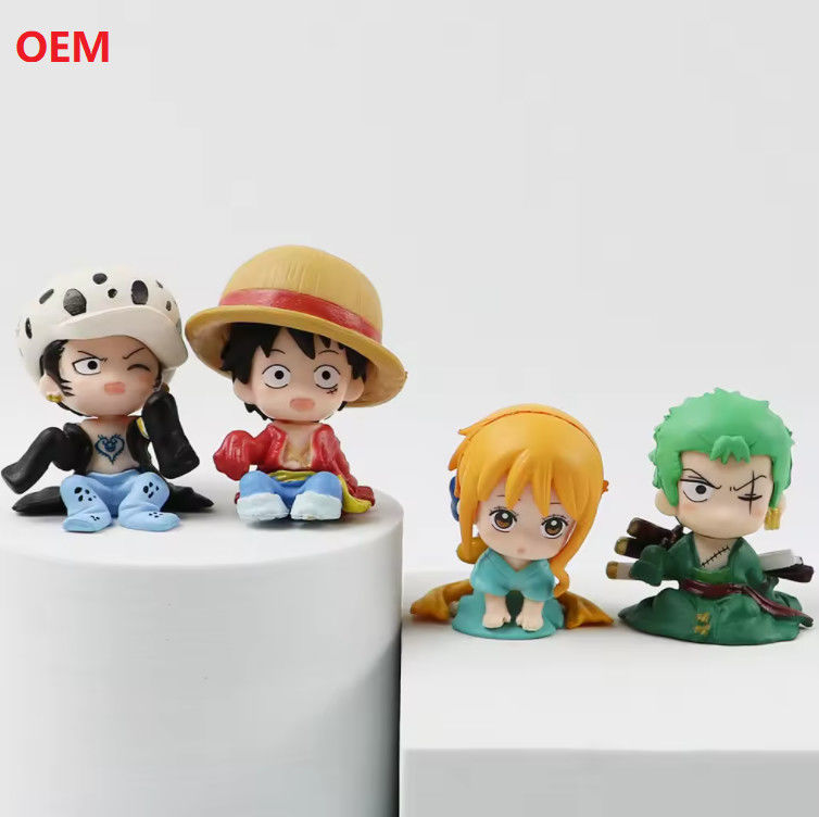 OEM Modelos de dibujos animados de PVC Figuras de acción Anime Figuras de juguetes para decoración Nota Solo OEM
