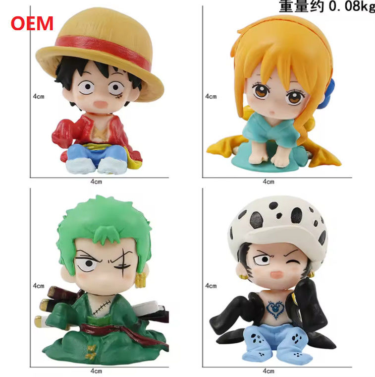 OEM Modelos de dibujos animados de PVC Figuras de acción Anime Figuras de juguetes para decoración Nota Solo OEM