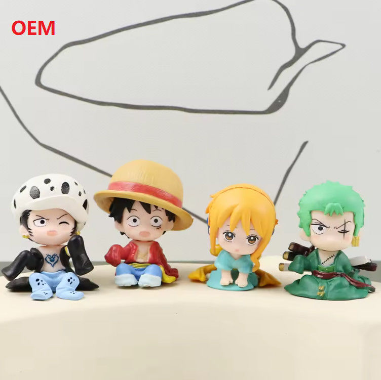 OEM Modelos de dibujos animados de PVC Figuras de acción Anime Figuras de juguetes para decoración Nota Solo OEM