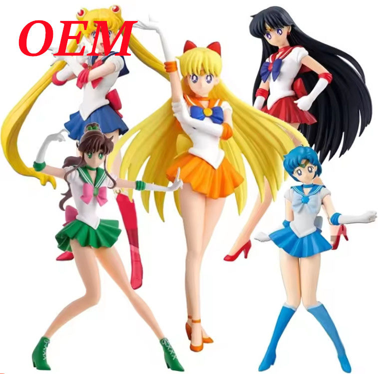 Figura de PVC personalizada Figuras de acción de anime suministradas por el cliente Juguete de arte de decoración para el hogar