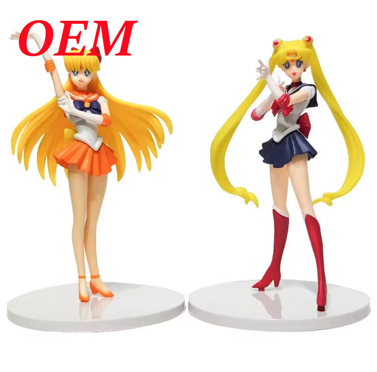 Figura de PVC personalizada Figuras de acción de anime suministradas por el cliente Juguete de arte de decoración para el hogar