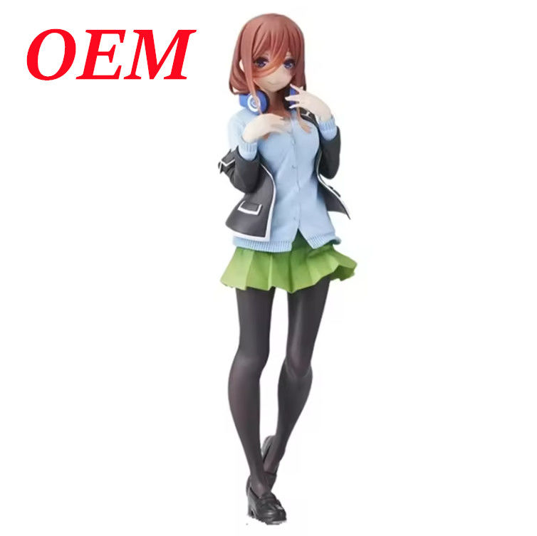Figura de PVC personalizada Figura de acción de anime para la decoración del hogar Proceso de inyección de juguete de arte