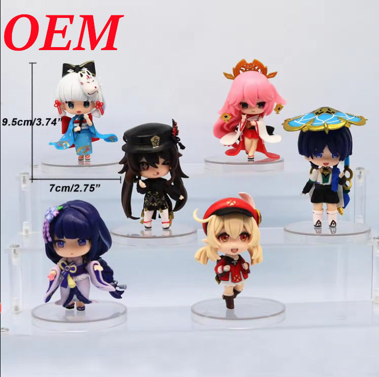 Niños Regalo Y Decoración Personalizado Color Figuras de Anime Juguetes Modelos de dibujos animados Figuras de acción