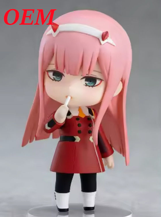 Modelos de dibujos animados figura de acción para decoración suministrada por el cliente juguetes de figuras de anime