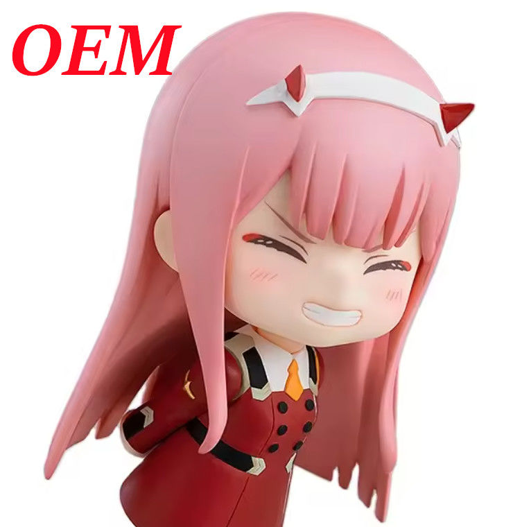 Modelos de dibujos animados figura de acción para decoración suministrada por el cliente juguetes de figuras de anime