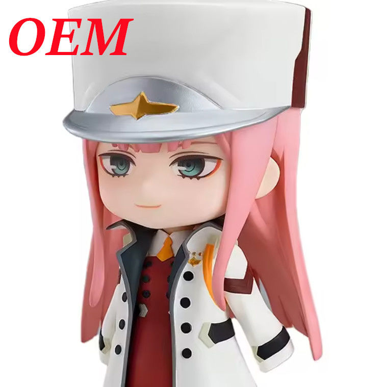 Modelos de dibujos animados figura de acción para decoración suministrada por el cliente juguetes de figuras de anime