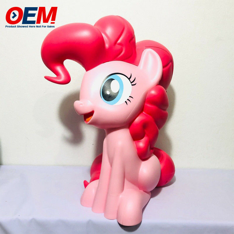 OEM Diseño plástico 3D de dibujos animados Popcorn Bucket / Unicorn Kawaii Popcorn Bucket