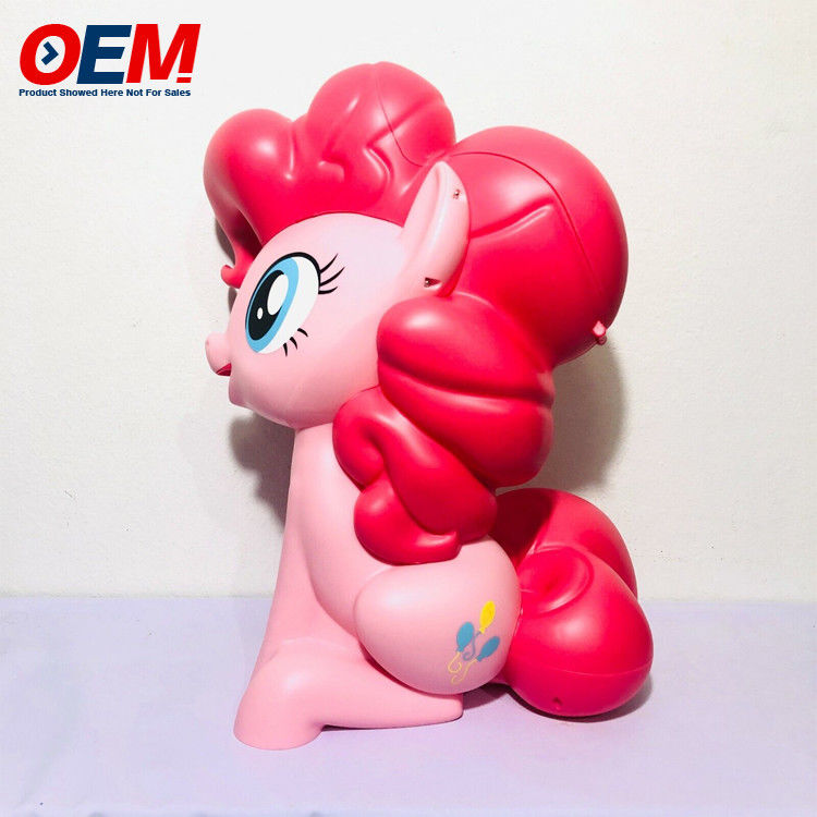 OEM Diseño plástico 3D de dibujos animados Popcorn Bucket / Unicorn Kawaii Popcorn Bucket