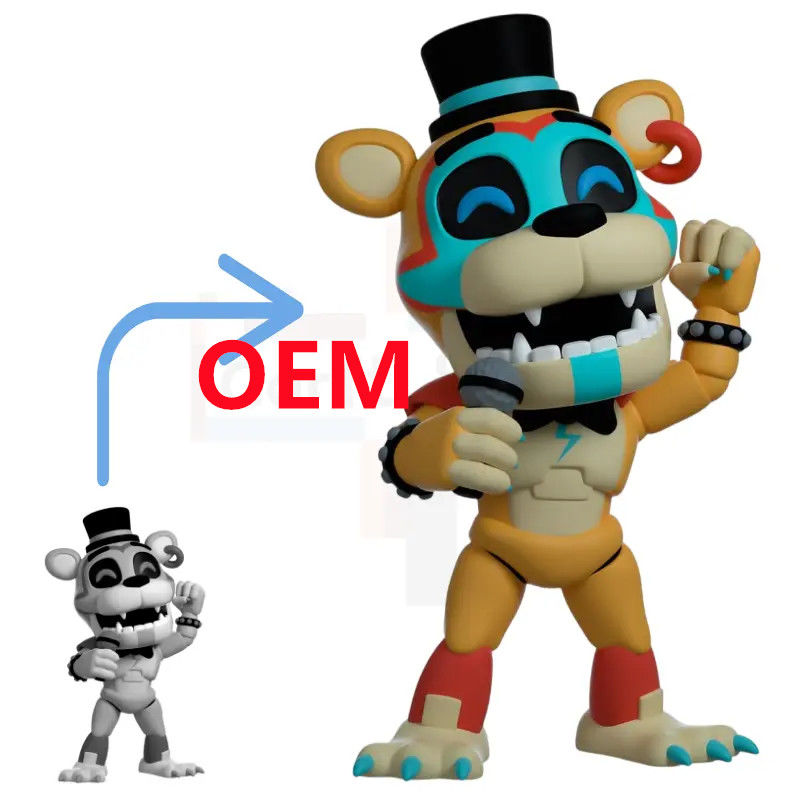 Figuras de PVC OEM Arte personalizado Juguete de vinilo Figura de acción de dibujos animados OEM Figura de vinilo en miniatura
