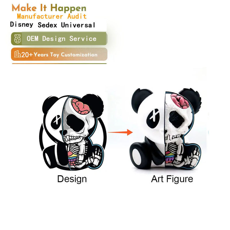 Tiempo de moldeado de 30-40 días Juguete de plástico personalizado / Juguete de PVC Género unisex Tema de cine y televisión