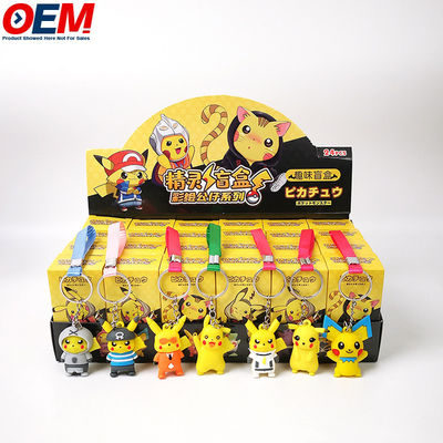 Juguetes 3D personalizados hacen Blind Surprise Box Juguetes Anime Figuras Blind Box Keychain Bolso Pendan