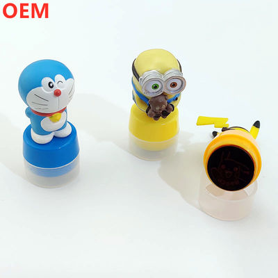 OEM Factory Personalizado juguetes de sello de figuras 3d para niños dibujos animados personalización de juguetes de sello de figuras
