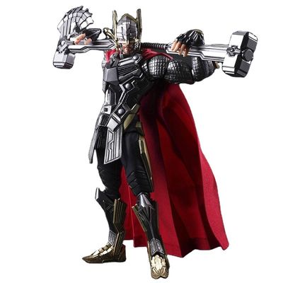 Figuras de acción personalizadas femeninas de la variante cósmica de Thor con figura de acción de arte