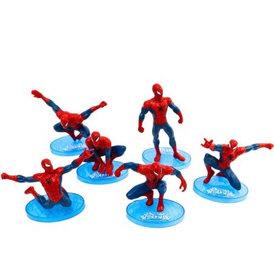 Personalizado Spider Man pastel de cumpleaños Topper juguete de plástico