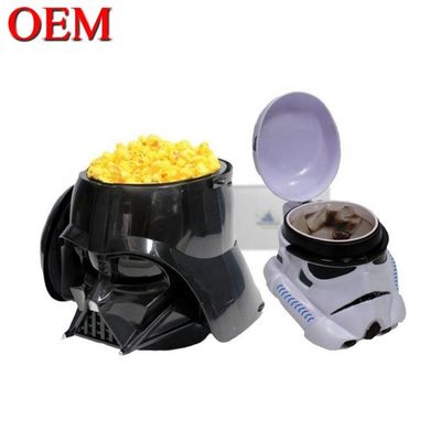 Fabricante personalizado de palomitas de maíz de plástico balde de cliente teatro balde de palomitas de maíz de maíz