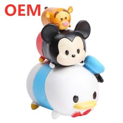 Hecho a medida sus juguetes Tsum Tsum PVC juguetes aleatorios