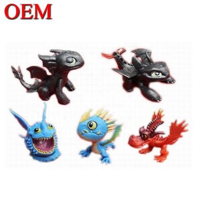 CUSTOM plástico criaturas míticas juguetes figuras de animales dragón modelo 3D figura de plástico