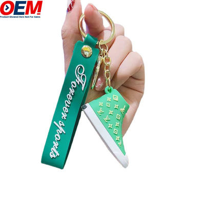 Fabricante de figuras OEM 3D Mini Sneaker Chain de llaves de zapatos Personalizando su propio diseño de juguete