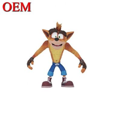 Figura de dibujos animados Toy Crash Figura de muñecos de dibujos animados Bandicoot