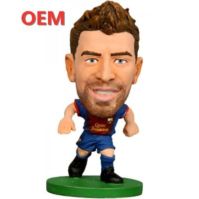 OEM personalizado Futbol superestrella de acción juguetes de figuras de fútbol Jugador de acción de figuras