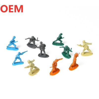 Miniaturas de plástico personalizadas para juegos de guerra