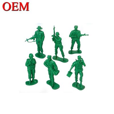 Proveedores personalizados Pequeñas figuras de juguete de plástico Soldados en miniatura Ejército militar Set de figuras de juguete del ejército Soldados