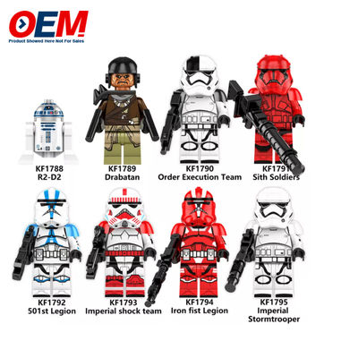Figuras de Mini Estrellas Mundo Película Personaje Bloques de construcción Juguetes para Niños