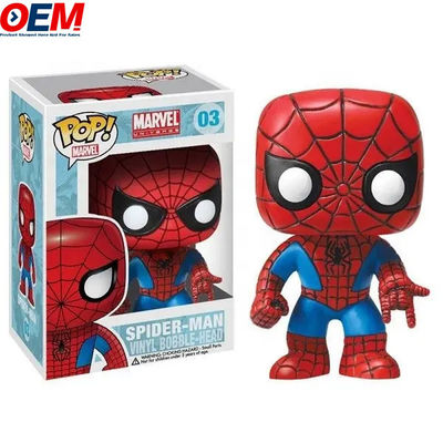 Juguetes personalizados de Spiderman Colección de Superhéroes Juguetes modelo Juguetes de acción de PVC