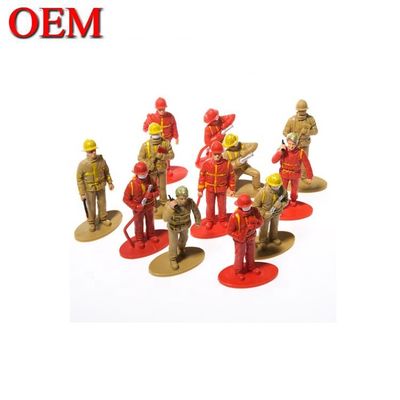Figura de juguete de plástico personalizado Soldado Figura de juguete de soldado para niños