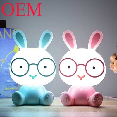 Luces nocturnas LED personalizadas Lámparas de bebé juguetes personalizadas animalitos de dibujos animados Luz nocturna